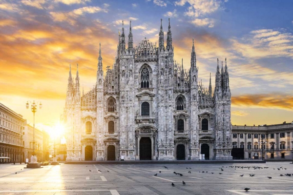 MILANO Duomo, Castello Sforzesco and historic centre